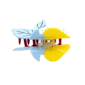 CANAYUAN di alta qualità 7.8cm cuciture multicolore acetato di fragola artigli per capelli carini pink per capelli di frutta - Product Image 5