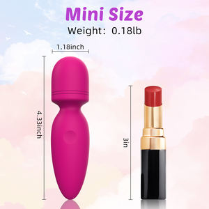 Brinquedo Sexual para Mulheres, Vibrador Mini Bullet Portátil de Silicone com 10 Modos para Massagem Clitoriana e Corporal - Product Image 3