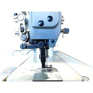 Zoyer Industrial <b>Sewing</b> <b>Machine</b> Zigzag Stitch Flat Bed Electronic Semi <b>Automatic</b> For Fabric Textile Use - Product Image 2