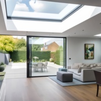 Fenêtre en aluminium personnalisée bleu ciel panneaux de toit de lumière naturelle led lucarne artificielle fenêtre de toit à vendre