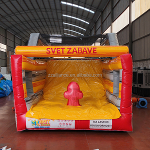 Precio de fábrica carrera de obstáculos inflable camión de bomberos deporte Combo juego de rebote <span class=keywords><strong>alquiler</strong></span> comercial - Product Image 6