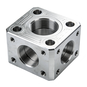 Bloc de fraisage et d'alésage CNC de haute précision en alliage d'aluminium pour prototypes de pièces automobiles, sans MOQ - Product Image 2