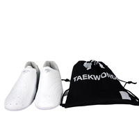 Chaussures de sport légères pour kung fu Chaussures d'arts martiaux Chaussures de taekwondo blanches Équipement d'entraînement