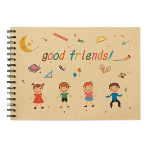 Quaderno da <span class=keywords><strong>Disegno</strong></span> A4 con Copertina Esterna Personalizzabile a Prova di Graffio, Libro a Spirale per Lezioni di <span class=keywords><strong>Disegno</strong></span> per Bambini - Product Image 1