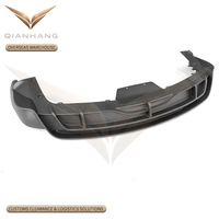 Nouveau diffuseur arrière en fibre de carbone mate pour MX SUV, kit carrosserie en carbone véritable, décoration extérieure, protection de pare-chocs