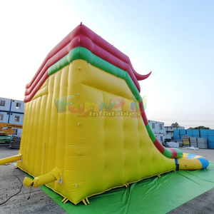 Giant outdoor party jumping bouncy castle water park dragon <b>inflatable</b> slide with swimming pool - Product Image 5