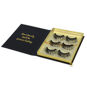 Private Label Mink Eyelash Box Bote Faux Cils Emballage Cils Moins Cher Packaging Halloween Day Packaging cosmetico scatole per ciglia - Product Image 3