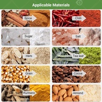 Pulvérisateur en plastique ultra-fin pour farine de pomme de terre, épices, cacao, thym, tomate, piment en poudre - Machine à broyer et concasser