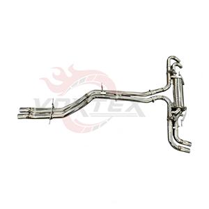 Sistema de Escape Catback con Válvulas de Acero Inoxidable Vortex para Audi RSQ8 4.0T V8 2019-2024 con Silenciador Central y Tubos de Escape Cuádruples - Product Image 2
