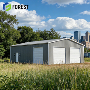 Almacén Prefabricado de Estructura de Acero Industrial Resistente al Viento para Apartamentos, Oficinas, Parques, Escuelas, Centros Comerciales, Almacenamiento Resistente a Tormentas - Product Image 1