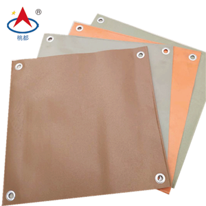 Chất lượng cao 560gsm PVC tráng phẳng loại vải vải cuộn không thấm nước và chống UV cho sử dụng ngoài trời cho lều và vải bạt - Product Image 1