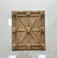 Palettes en bois moulées chinoises imperméables et résistantes à l'humidité, palettes en pin traitées thermiquement pour usage industriel et entrepôt