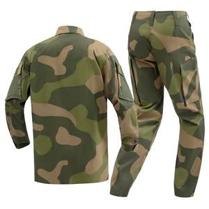 Tenue tactique de sécurité norvégienne en camouflage jungle M09, veste et pantalon de combat robustes pour la chasse en extérieur - Product Image 2