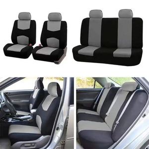 Housse de siège de voiture en polyester personnalisée, ensemble complet de 9 pièces, universelle - Product Image 4