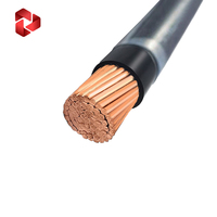Câble en cuivre monoconducteur isolé en PVC THHN THWN, fabricant de fils électriques