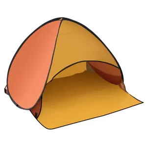 Refugio solar para la cabeza, mini tienda de campaña con dosel emergente, toldo parasol instantáneo, protección facial plegable para acampar, picnic en la playa