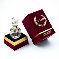 Boîte d'emballage de parfum vide de luxe personnalisée avec logo 30ml 50ml 100ml Étui de flacon haut de gamme à rabat