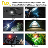 Nouvelle télécommande sans fil 12V LED Strobe Light pour Abarth 124 Spider (348_) Voiture Auto Moto Vélo Drone Scooter