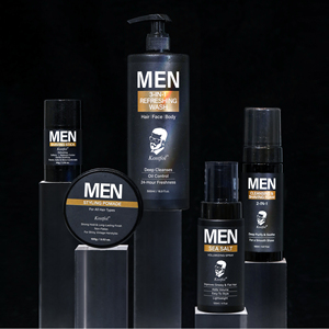 Mousse nettoyante pour le visage 2 en 1, acide aminé naturel, adoucissant la <span class=keywords><strong>moustache</strong></span>, mousse de rasage pour hommes, entretien personnel, vente en gros - Product Image 6