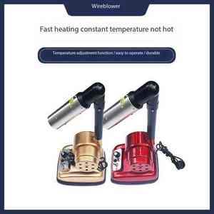 เครื่องเป่าลมร้อนเครื่องย่าง<span class=keywords><strong>ด้าย</strong></span>หนังเครื่องทำรองเท้าเฉพาะสำหรับการเผาด้ายอย่างมีประสิทธิภาพ - Product Image 6