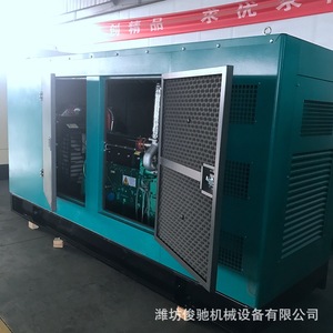 Weifang 200kW <b>Silent</b> Diesel <b>Generator</b> Set 400V 50Hz Soundproof Canopy for Construction Sites - Product Image 4