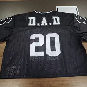 Chemises de Football recadrées pour femmes personnalisées pures Y2k numéro graphique t-shirts surdimensionnés col en V demi manches maille maillot de Football t-shirt hauts - Product Image 4