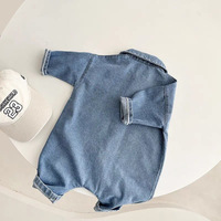 Combinaison Bébé Printemps-Automne pour Garçons et Filles, Motif Cowboy Ours, Style Européen, Vêtements d'Escalade pour Nourrissons, Nouveau Modèle