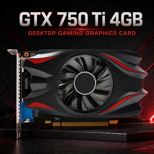 XHVGA GTX <span class=keywords><strong>750</strong></span> <span class=keywords><strong>Ti</strong></span> 4 Go GDDR5 128 bits pour jeux 4K, GPU de bureau PCI Express avec ventilateur, neuf - Product Image 2