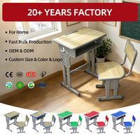 Bureau et chaise d'apprentissage ergonomiques modernes et abordables pour enfants