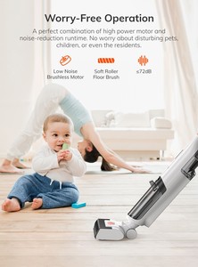 ILife เครื่องดูดฝุ่น W90ถูพื้นแบบไร้สาย, เครื่องดูดฝุ่นถูพื้นแบบ3 in 1เปียกและแห้ง700มล. - Product Image 3