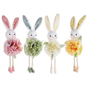 Wholesale <b>Easter</b> Bunny Plush Keychain Hanging Doll Plush <b>Ornament</b> Home Decoration Pendant <b>Easter</b> Supplies Kids Birthday Gift - Product Image 2