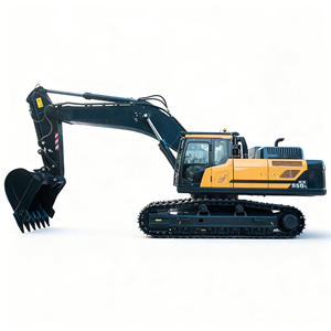 Meilleur prix de pelle Hyundai HX550L d'occasion grande pelle hydraulique sur chenilles de 50 tonnes grand équipement de terrassement d'occasion - Product Image 1