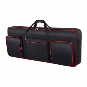 BSCI Factory Custom Waterproof <b>61</b> <b>Key</b> <b>Keyboard</b> Case Padded Electric Piano <b>Keyboard</b> Gig Bag - Product Image 1