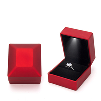 Boîte Cadeau d'Emballage de Bijoux LED de Luxe avec Lumière pour Collier Pendentif, Bague, Boucles d'Oreilles et Bracelet – Vente en Gros