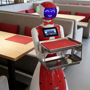 Robot de livraison de nourriture intelligent prenant en charge la collaboration multi-robots, service intelligent pour les grands centres et les centres événementiels - Product Image 5