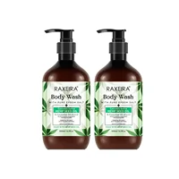 Gel Douche Grande Capacité en Gros au Sel d'Epsom Pur Nettoyant en Profondeur Hydratant Éclaircissant et Blanchissant