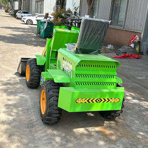 Pengiriman cepat roda listrik Mini muatan depan 500kg 0.5 Ton 1 Ton Skid Steer <span class=keywords><strong>Loader</strong></span> energi baru dengan lampiran - Product Image 5