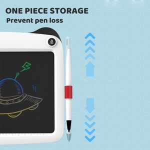 Tablette d'écriture intelligente LCD Zhorya Cartoon 9 pouces pour enfants, tableau de dessin éducatif pour l'apprentissage et le dessin en couleur - Product Image 5