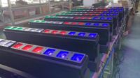 Luz de Matriz de Cabeza Móvil con Zoom y Enfoque LED de 12*40W, Luz de Barra de Haz LED para Escenario RGBW 4 en 1 a Todo Color