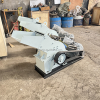 Concasseur à marteaux, petite machine mobile pour pierres, graviers, minerai, granit, déchets de construction, blocs de ciment, fabrication de sable, moteur CC, max. 10t/h