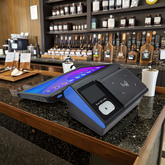 Android 13 4+64 Memory Smart Tablet 11 Inch Point of Sale Android Pos Systems With 2.4 Inch Screen