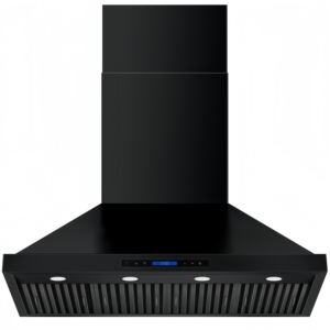 เครื่องดูดควันไฟฟ้าสแตนเลสขนาด 60 นิ้ว 1800CFM 4 ระดับความเร็ว พร้อมไฟ LED มอเตอร์คู่ แผ่นกรองแบบ Baffle ควบคุมด้วยระบบสัมผัส ตั้งเวลาอัตโนมัติ 15 นาที - Product Image 1