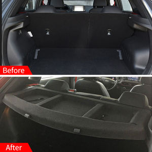 Para <span class=keywords><strong>Hyundai</strong></span> <span class=keywords><strong>Kona</strong></span> Encino 2018-2022, <span class=keywords><strong>maletero</strong></span> de coche, equipaje, sombra de seguridad, cubierta de carga para <span class=keywords><strong>maletero</strong></span>, caja trasera de coche, accesorios interiores - Product Image 2