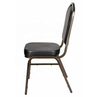 Chaise d'événement en métal d'usine durable de haute qualité empilable pour l'utilisation d'entrée d'appartement d'hôpital