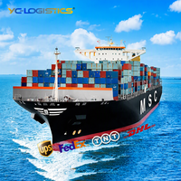 Services de chargement de conteneurs 20GP personnalisés DDP, agent maritime, transitaire de fret de Chine vers les États-Unis