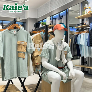 ชั้นวางเสื้อผ้าโลหะสีดำสำหรับร้านขายเสื้อผ้าชั้นวางเสื้อผ้าหรูหรา - Product Image 3