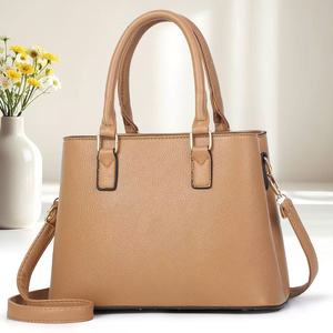 <b>White</b> PU Leather Tote <b>Bag</b> with Removable Strap Classic Flap Closure Women's Handbag for Daily Use - Product Image 3