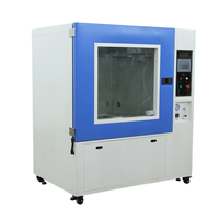 Chambre d'essai de résistance à la poussière et au sable IP, armoire d'essai environnementale anti-poussière pour le test de résistance à la poussière des produits électroniques et plastiques