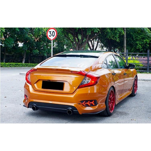 สปอยเลอร์หลังรถยนต์สำหรับ Honda Civic รุ่นที่ 10 ปี 2016-2019 อุปกรณ์ตกแต่งรถยนต์ ปีกหลังรถยนต์สำหรับดัดแปลง - Product Image 1