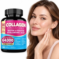 OEM/ODM Nouvelle Arrivée Complément Alimentaire Éclaircissant pour la Peau en Capsules de Collagène Marque Privée